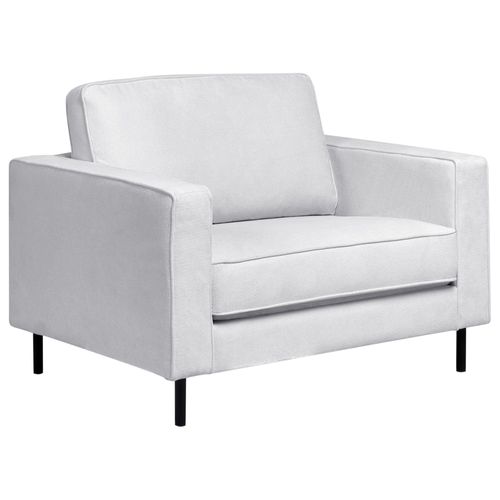 Fauteuil Savalen Tissu Gris Clair