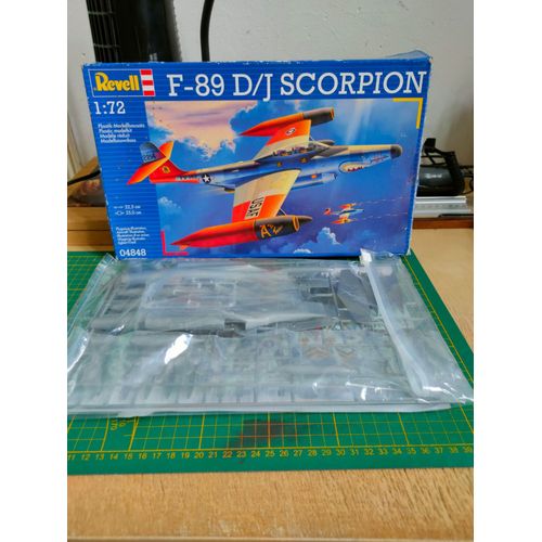 Maquette Avion Revell 1/72 : F-89 D/J Scorpion-Revell