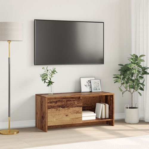 Vidaxl Meuble Tv Vieux Bois Bois D'ingénierie