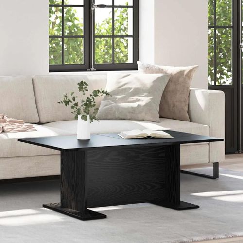 Vidaxl Table Basse Chêne Noir 103,5 X 60 X 40 Cm Bois D'ingénierie