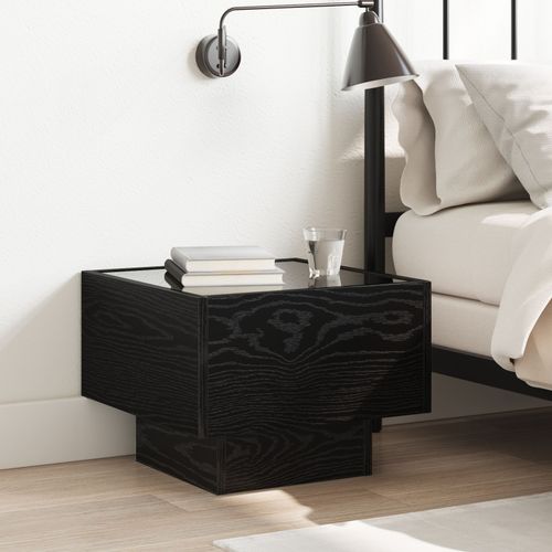 Vidaxl Armoire De Rangement Chêne Noir 40 X 40 X 30 Cm