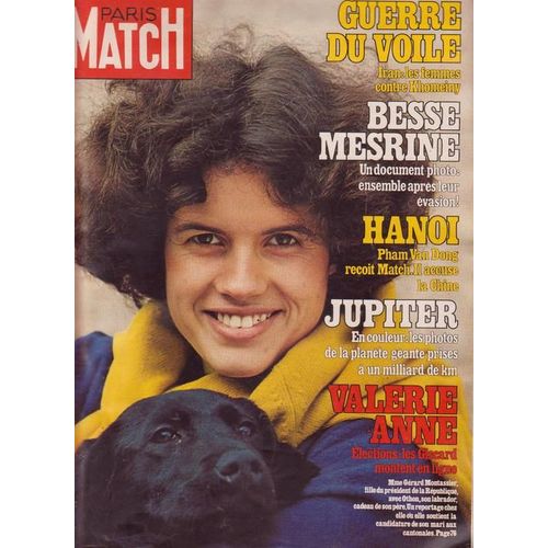 Paris Match N° 1556 : En Couverture : Valérie-Anne . Elections : Les Giscard Montent En Ligne.