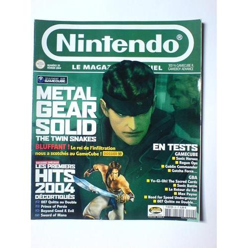Nintendo Magazine N° 20 : Metal Gear Solid The Twin Snakes