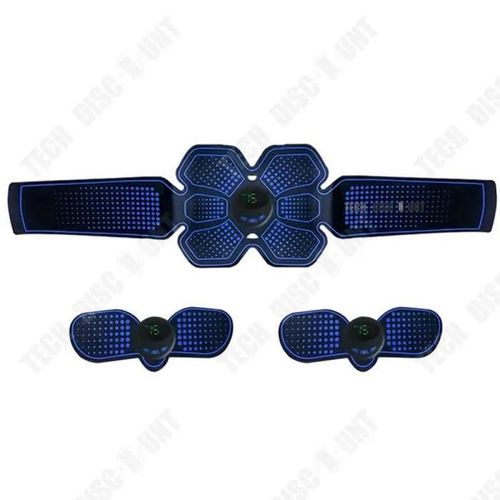 Ceinture De Fitness - Td® - H-810 - 6 Modes - 15 Intensités - Autocollant Abdominal