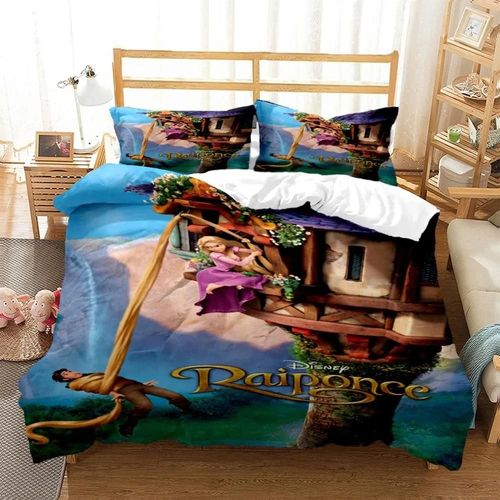 Housse De Couette Et Taie D'oreiller Améliorées, Ensemble De Literie Pour Enfants À Motif De Dessin Anime, Ensemble De 3 Pieces Pour Lit King Size, Ensemble De Couette Pour La Maison
