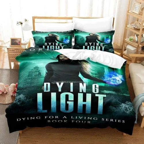 Parure De Lit Imprimee En 3d Avec Housse De Couette Et Taie D'oreiller Motif Dying Light 2 Stay Human