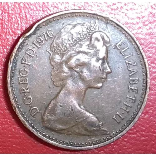 1 New Penny - Elizabeth I I - 2e Effigie - 1976 - Royaume Uni