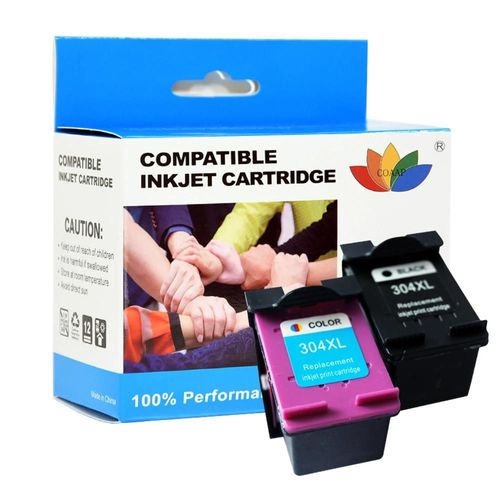 ( 2PK - 1BK 1C) Cartouches d'encre noires et tricolores compatibles Hp 304XL-haute qualité pour HP DeskJet 2600 2620 2621 2622 2623 3720 3720 3720 3720
