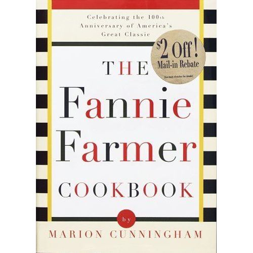 The Fannie Farmer Cookbook : Anniversary