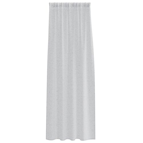 Vidaxl Rideaux 2 Pcs Gris Clair 140 X 225 Cm Polyester