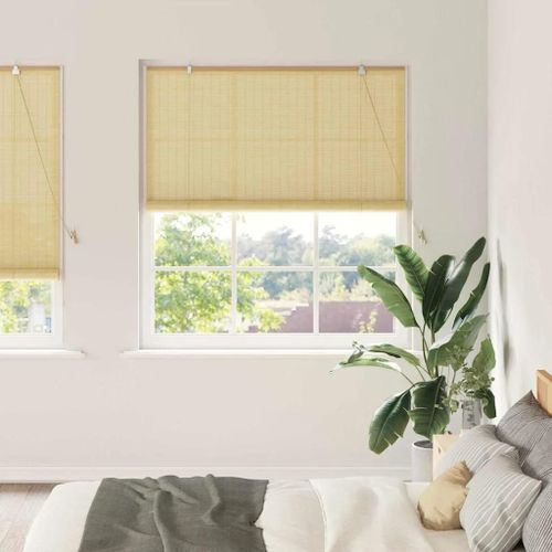 Vidaxl Stores Et Occultants Naturel 150 X 220 Cm Bambou