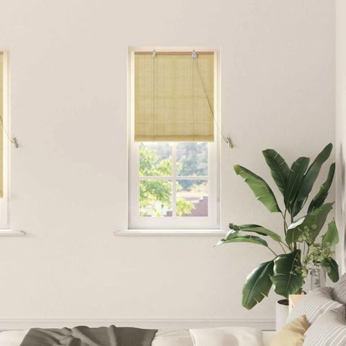 Vidaxl Stores Et Occultants Naturel 60 X 220 Cm Bambou