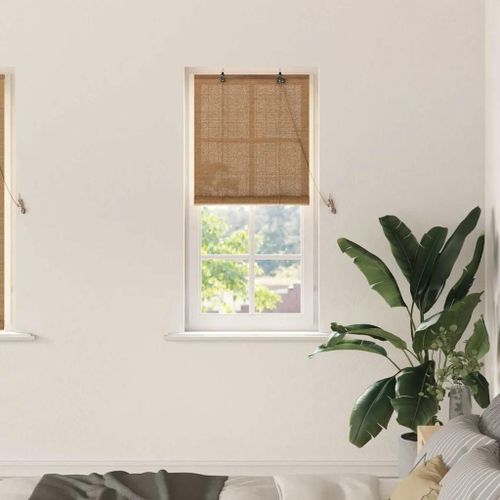 Vidaxl Stores Et Occultants Marron Clair 60 X 160 Cm Bambou