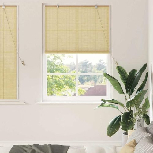 Vidaxl Stores Et Occultants Naturel 110 X 160 Cm Bambou