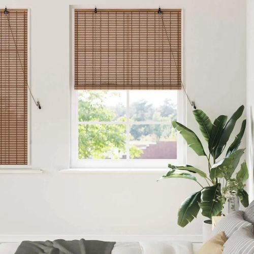 Vidaxl Stores Et Occultants Marron 110 X 160 Cm Bambou