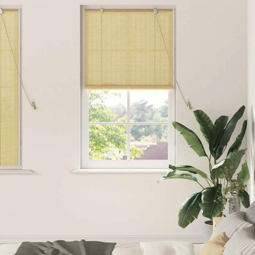 Vidaxl Stores Et Occultants Naturel 90 X 160 Cm Bambou