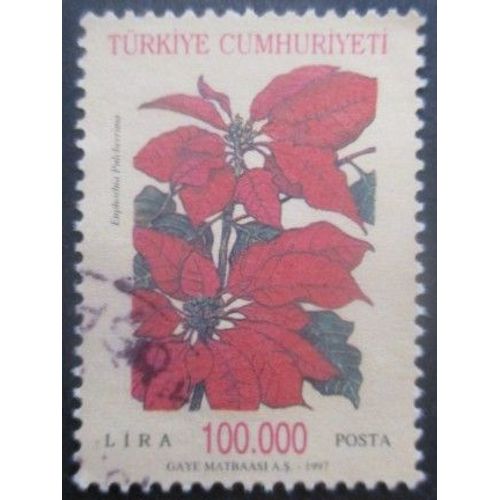 Turquie N°2861 Fleurs Oblitéré