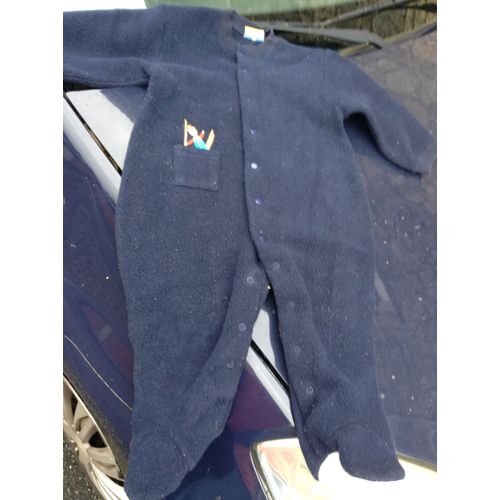 Pyjama Bleu Marine Taille 2 Ans Soit Du 24 Mois Sergent Major