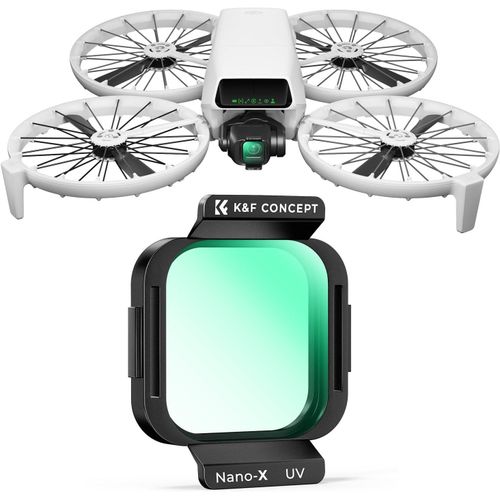 Checarzhn--No1-Filtre Uv Protection Compatible Avec Dji Flip Hd Snap-On Système Verre Optique Plastique Multicouche Étanche Anti-Rayures-K&f Concept