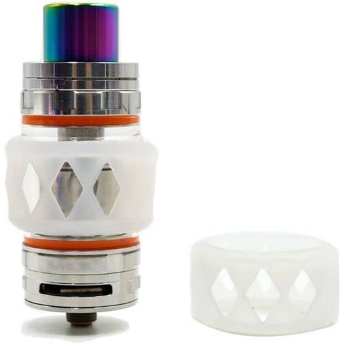Kalanka-Bubble Glass Tube Protective Cover Wrap Sleeve Skin For Zeus X Manta Tfv8 Tfv12 Prince Uforce T2 T1 Dead Rabbit Rta (2pcs) (Clear)