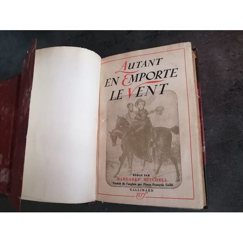Autant En Emporte Le Vent 1939 2 Volumes Bon État