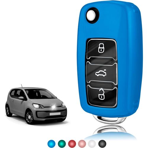 Coque Clé Tpu Transparent Brillant,Etui Clé Étui Clé Adapté Pour Vw Volkswagen Golf 4/5/6 Multivan T5 Polo Up Caddy Beetle Sharan Jetta Bora Seat Ibiza Skoda Fabia.[H236]