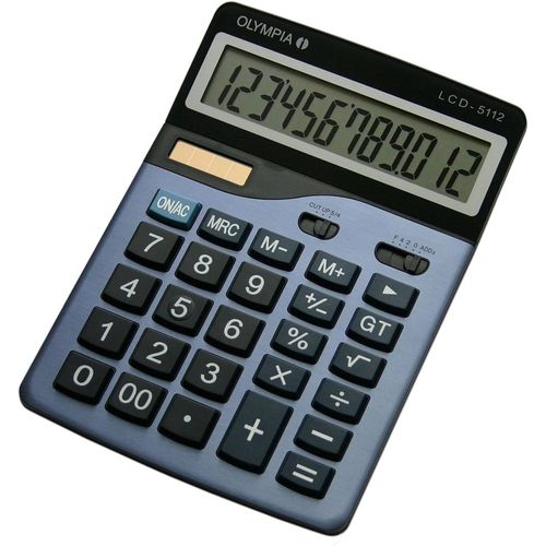 LCD5112 Calculatrice Bleu