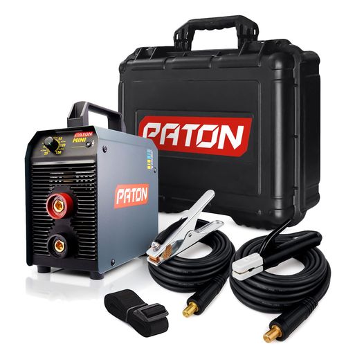 PATON MINI Poste à Souder MMA Inverter 3-en-1 – Machine de soudage - Poste à souder - Machine à soudeur l'arc – Sortie 150A – Entrée 230V – Garantie 3 Ans