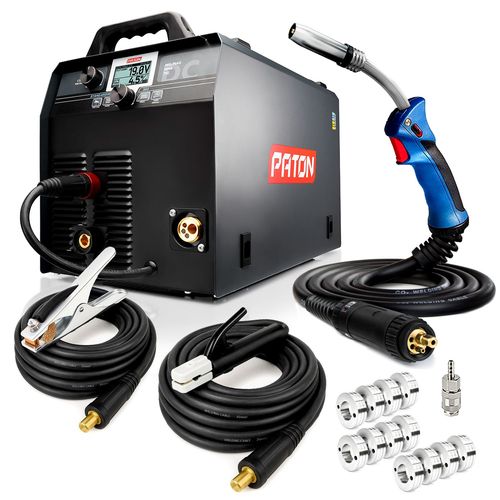 PATON StandardMIG-350-400V – Machine de soudage 3 en 1 pour MIG/MAG, MMA, TIG LIFT, Poste à souder, Poste à souder MIG/MAG professionnel, Machine à souder avec et sans gaz