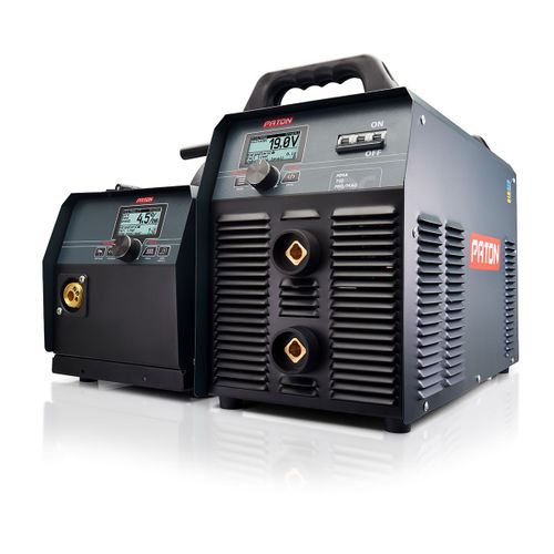 PATON ProMIG-630-15-4-400V (WAM) Poste de soudure MIG 3 en 1 400V, 15-4 – Kit industriel avec alimentation 4 galets, torche MIG et onduleur, machine de soudage MIG avec et sans gaz