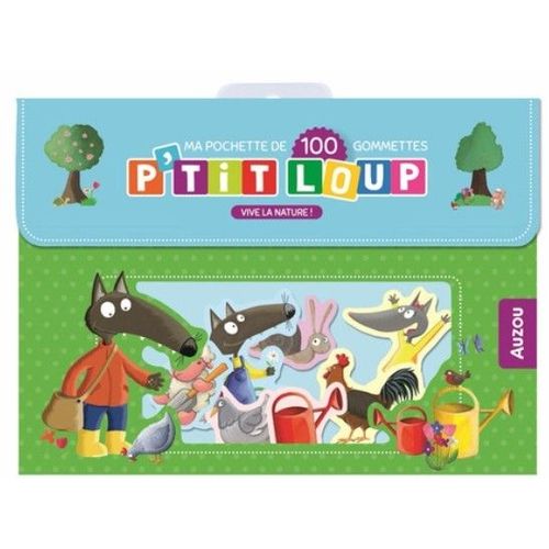 Ma pochette de 100 gommettes P'tit Loup "Vive la nature"