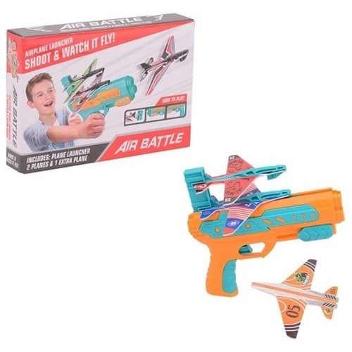 Blaster de lancement d'avion en boîte avec trois avions 20x13,5cm