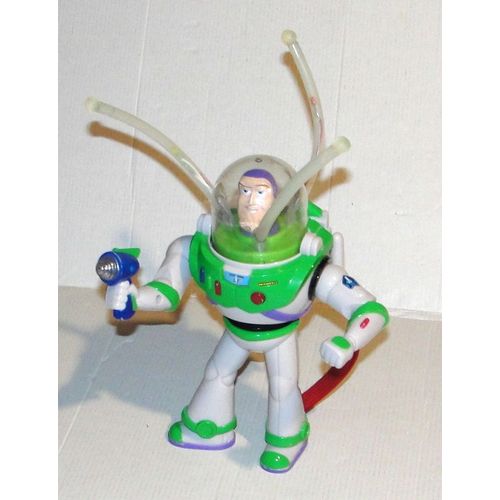 Figurine Buzz L'éclair Toy Story qui tourne et s illumine Disney pixar figurine Lumineuse disneyland 20cm