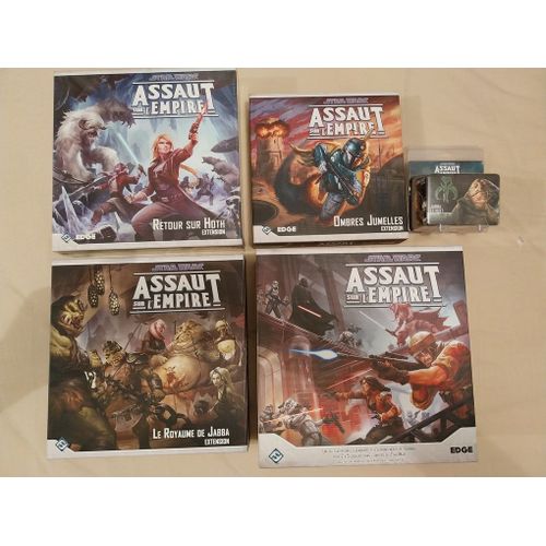 Pack Jeu De Plateau Star Wars Assaut Sur L'Empire - Boite De Base Plus Extensions