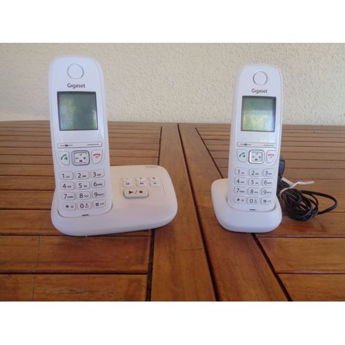Gigaset AS 450 A Duo Blanc