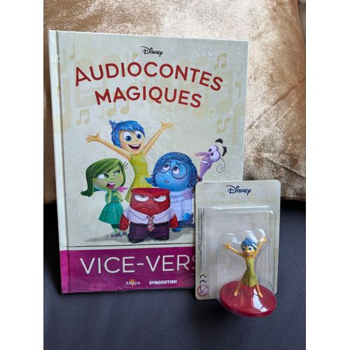 Figurine + Livre Vice-Versa N 33 Les Audiocontes Magiques Disney Altaya