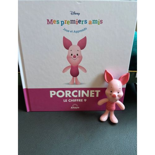 Figurine + Livre Porcinet N 39 Mespremiers Amis Disney Altaya