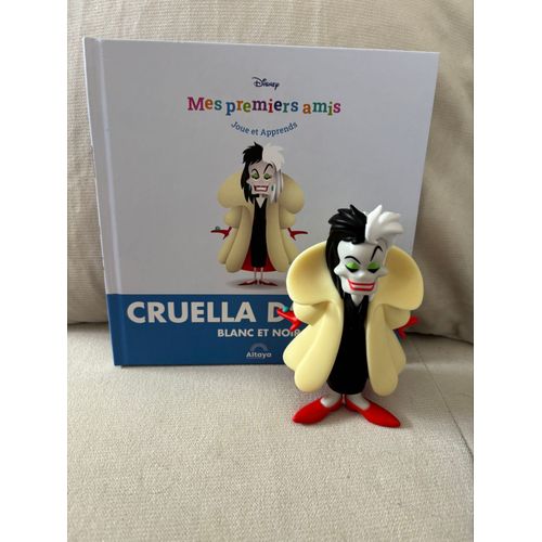 Figurine + Livre Cruella D' Enfer N 70mes Premiers Amis Disney Altaya