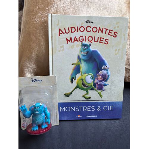 Figurine + Livre Monstres & Cie N 22 Les Audiocontes Magiques Disney Altaya