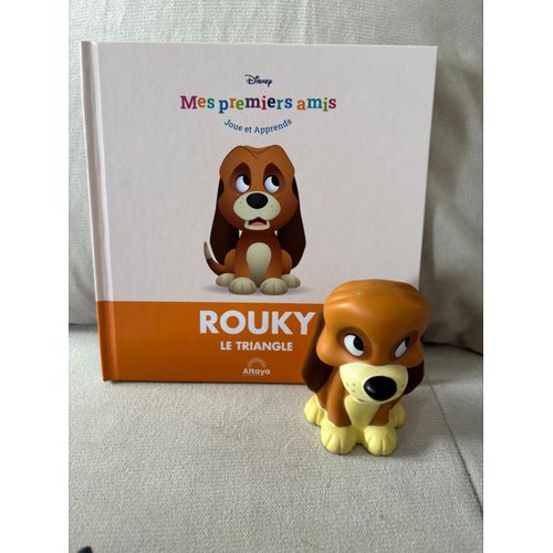 Figurine + Livre Rouky N 67 Mespremiers Amis Disney Altaya
