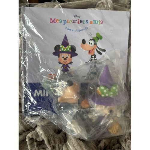 Figurine + Livre Minnie Et Dingohalloween Mes Premiers Amisdisney Altaya