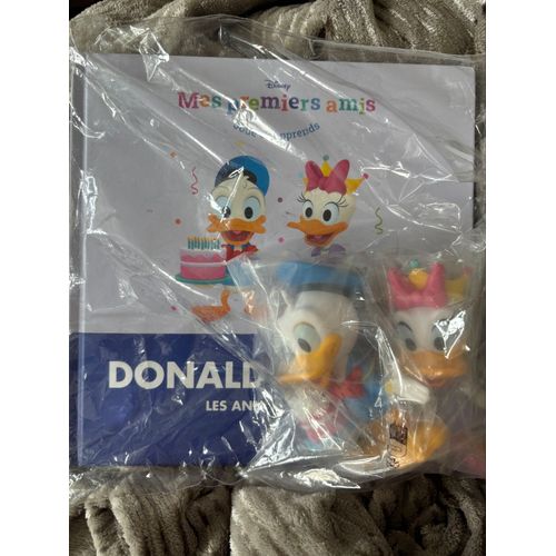 Figurine + Livre Donald Et Daisyanniversaire Mes Premiers Amisdisney Altaya