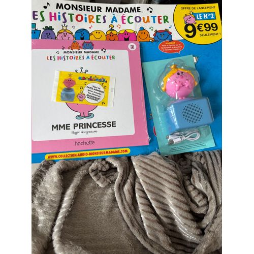 Figurine + Livre + Carte Sd Monsieur Madame Les Histoires À Écouterhachette