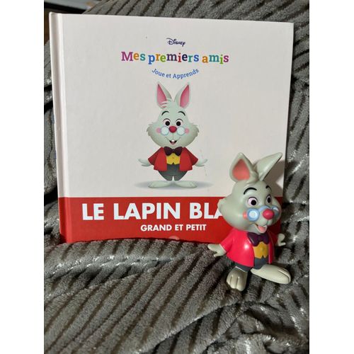 Figurine + Livre Le Lapin Blanc N 50 Mespremiers Amis Disney Altaya