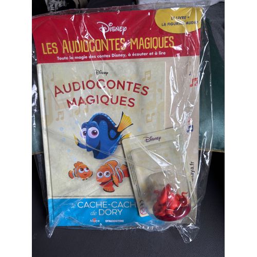 Figurine + Livre Le Cache-Cache De Dory N130 Les Audiocontes Magiques Disneyaltaya