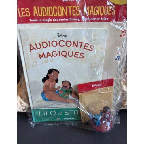 Figurine + Livre Lilo Et Stitch N 29 Les Audiocontesmagiques Disney Altaya
