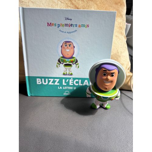 Figurine + Livre Buz L'Éclair N 25mes Premiers Amis Disney Altaya