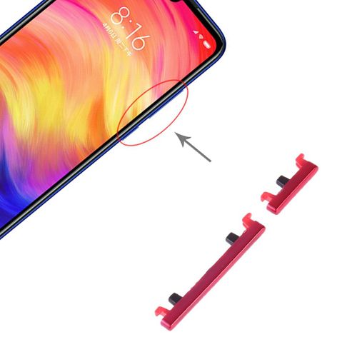 Bouton D Alimentation Et Bouton De Contrôle Du Volume Pour Xiaomi Redmi Note 7 Pro / Redmi Note 7 (Bleu)