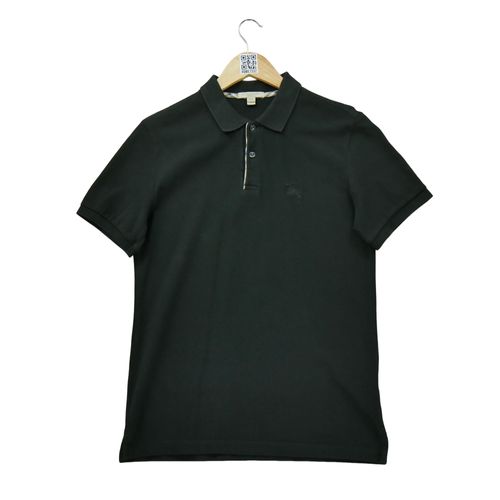 Reconditionné - Polo Manches Courtes Homme Noir - Taille S - Homme - Noir