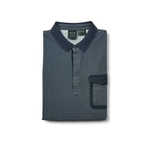 Reconditionné - Polo Manches Courtes Homme Marine - Taille L - Homme - Marine
